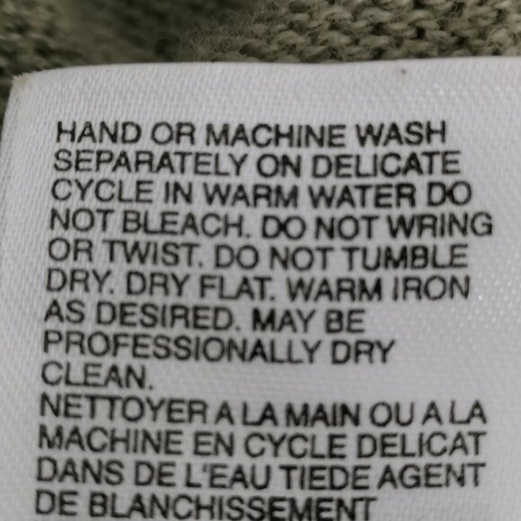 Knit Zip Up Hoodie Size M EUC #121 - Picture 7 of 9